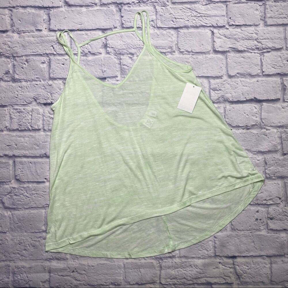 B.P. Strappy Back Tank in Green Verde